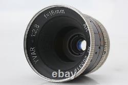CLA'd ? MINT ? Bolex H16 REX4 Caméra de film 16mm Kern Paillard 16mm f2.8 ARJAPAN
