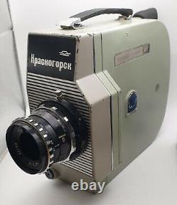 Caméra Krasnogorsk 16 URSS Movie 16mm, Objectif Vega-9