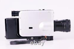 Caméra de cinéma Super 8 Braun Nizo 561 Macro Silver 7-56mm F/1.8 avec modificateur de batterie