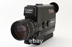 Caméra de cinéma Super8 Canon 514 XL avec zoom 9-45mm F/1.4 de JAPAN