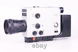 Caméra de cinéma super 8 Braun Nizo 481 Silver 8-48 mm F/1.8 avec modification de batterie