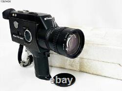 Caméra de film Super 8mm Nikon R10 avec boîtier, qualité vidéo Exc+5, importée du Japon.