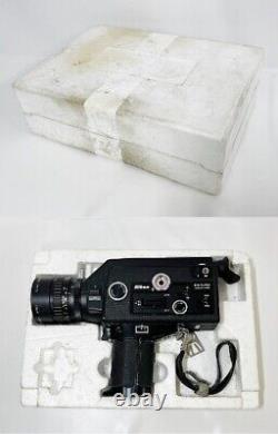 Caméra de film Super 8mm Nikon R10 avec boîtier, qualité vidéo Exc+5, importée du Japon.