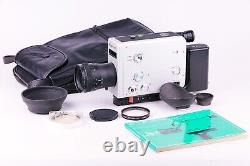 Caméra super 8 Braun Nizo S560 Silver 7-56mm F/1.8 avec mod batterie
