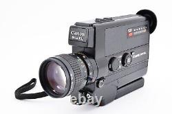 Exc+5 ? Caméra de film super8 Canon 514 XL avec zoom 9-45mm F/1.4 de Japon
