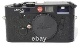 Leica M6 Classic Appareil photo télémétrique argentique noir Réédition 10557 TOUT NEUF