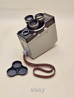 Mini caméra de film Caméra de film vintage Écran 4 Caméra soviétique de collection 8 mm