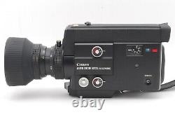 N Mint+ avec capuche Canon 512XL Auto Zoom Electronic Super8 Film Camera du Japon