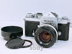 NEAR MINT? Nikon New F Apollo + Objectif 50mm f/1.4 Appareil photo 35mm Film Japon 2115