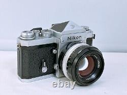 NEAR MINT? Nikon New F Apollo + Objectif 50mm f/1.4 Appareil photo 35mm Film Japon 2115