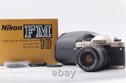 Nikon FM10 appareil photo reflex 35mm SLR Film Ai-s 35-70mm F3.5-4.8 non utilisé dans la boîte du Japon