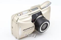 Près de l'état MINT Olympus Mju? II ZOOM AF appareil photo argentique 35mm Point & Shoot de JAPAN