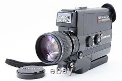 Près de l'état neuf+3 ? Caméra de film Super8 Canon 514 XL avec objectif zoom 9-45mm F/1.4 du Japon