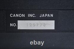 Près de l'état neuf, toutes les œuvres avec étui ? Canon 518 SV Single 8 Movie 8mm Camera JAPAN