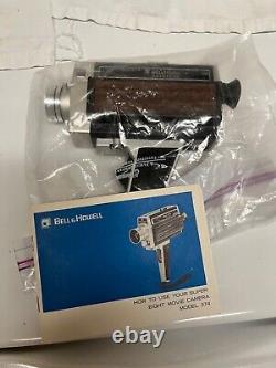 Projecteur Bell&Howell, caméra avec lumière, colleuse de film