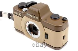 Rare? MINT? Pentax Auto 110 Safari Maroon SLR Film Camera withCase From JAPAN 	<br/>   Rare? Comme neuf? Appareil photo reflex argentique Pentax Auto 110 Safari Maroon avec étui du JAPON
