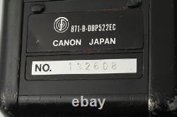 Traduisez ce titre en français : CLA'D 2023 Exc+5 CANON 1014XL-S Super 8 Caméra de film 8 mm Capuche De JAPAN